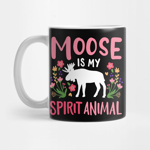 Moose Elk Spirit Animal by CreativeGiftShop